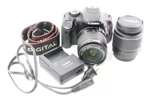 Câmera Fotográfica Canon T3i Eos + 2 Lentes Canon
