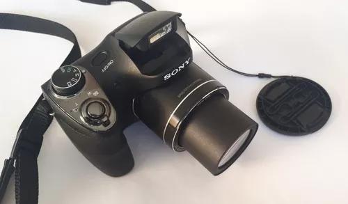 Câmera Sony Dsc H300 20.1mp Com Sd 16gb Bolsa E Bateria