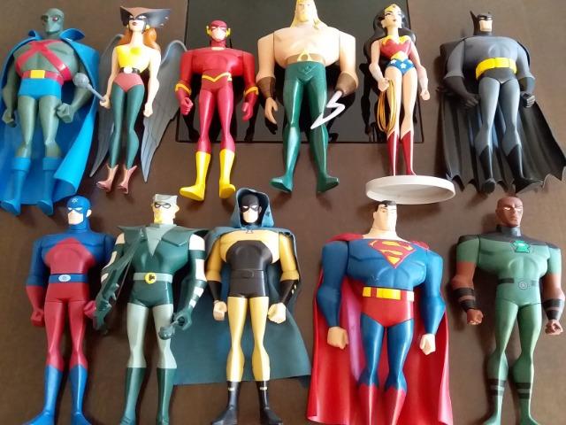 Coleção de bonecos da Liga da Justiça - DC comics