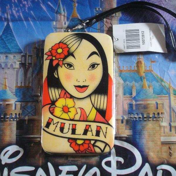 Disney Capa Carteira Mulan Iphone 4 (s) Ou 5 (s)