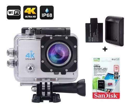 Filmadora 4k Câmera Wifi Super Kit