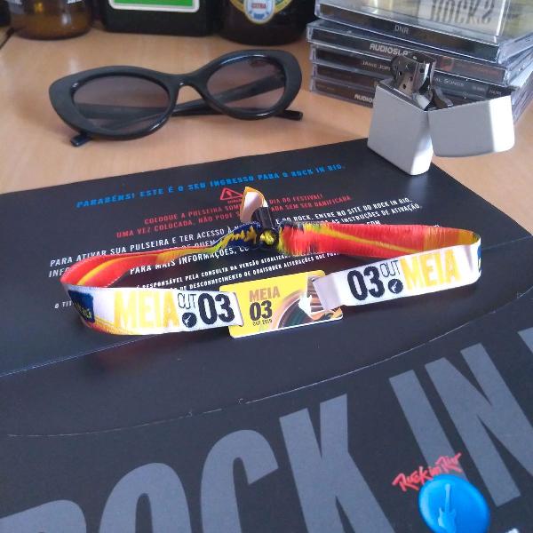 Ingresso Rock in Rio dia 03 RHCP