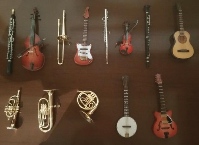 Instrumentos Musicais - Miniaturas