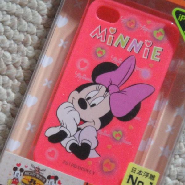Iphone 4 E 4s Capa Da Minnie Da Disney