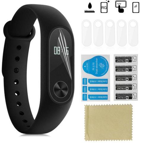 Kit 5 Peliculas Mi band 2 Protetor tela ultrafino Anti-risco