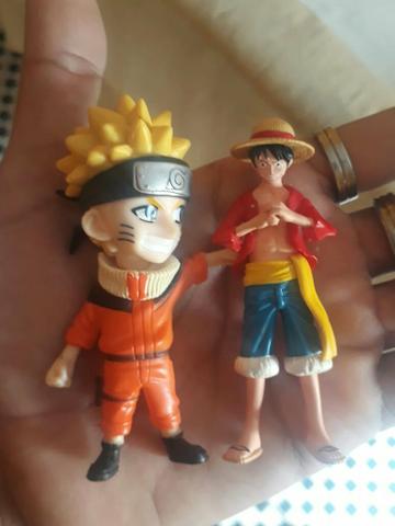 Miniaturas Naruto e One Piece
