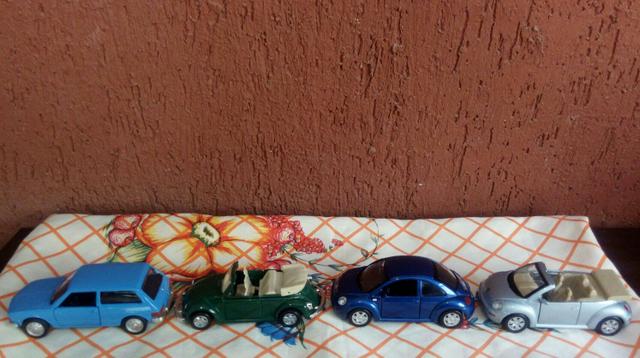 Miniaturas - quarteto VW - 