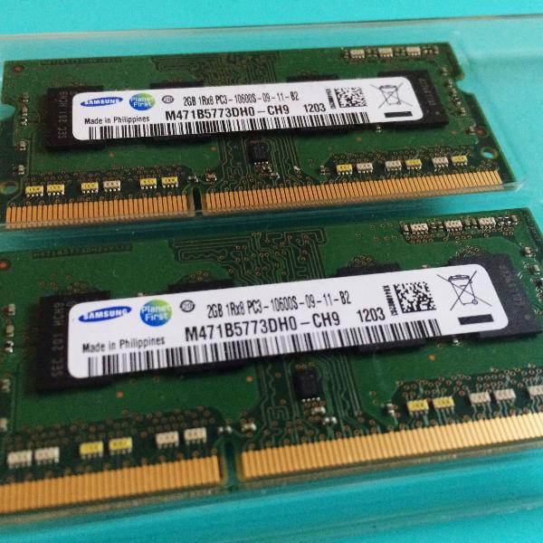 Pentes de memória, MacBook Pro
