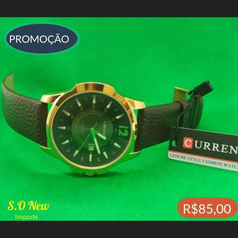 Promoção Relógio original Curren pulseira de couro