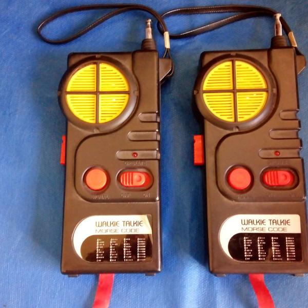 Rádio Comunicação Walkie Talkie Morse Code Uk Design