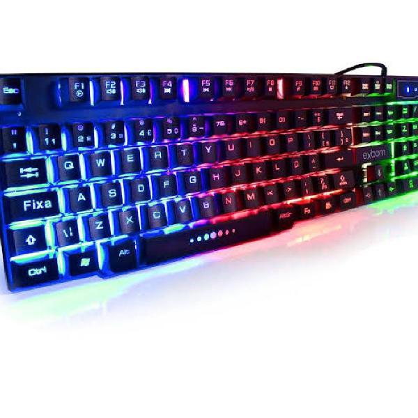 Teclado Gamer Com Led Iluminado Top