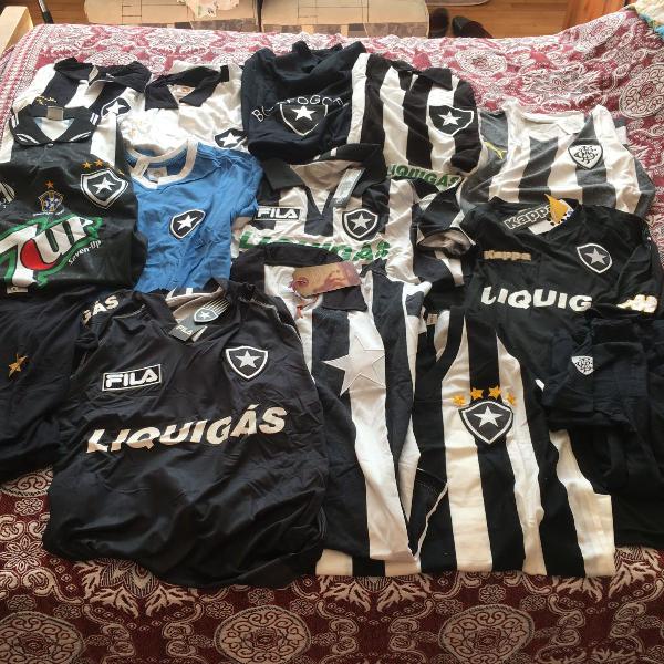 camisas oficiais do botafogo de futebol e regatas