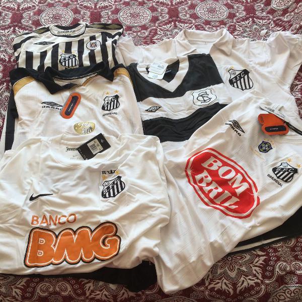 camisas oficiais do santos futebol clube