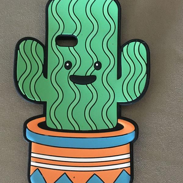 capa para celular cacto