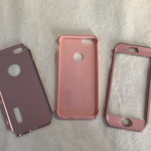capinha tripla iphone+ nova