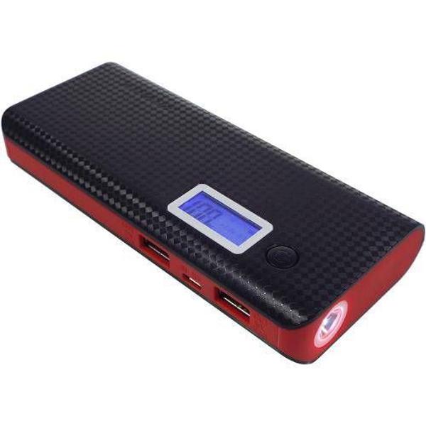 carregador power bank pineng 10000mah usb lanterna pn968
