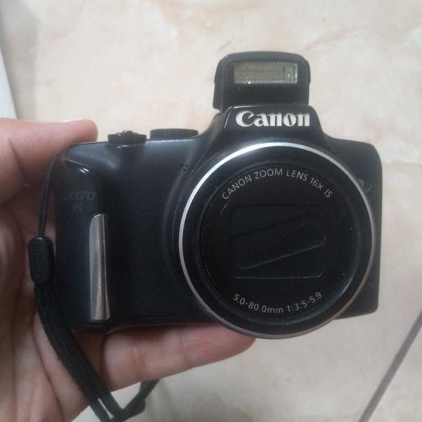 câmera canon sx170 is