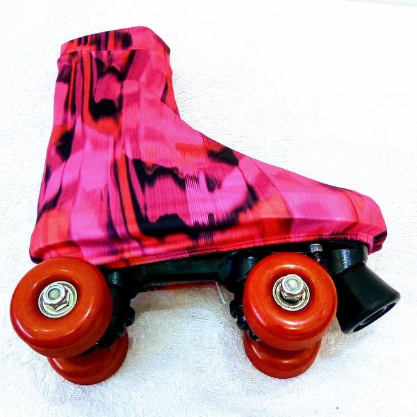 cobre botas polaina para patins quad, patinação artística