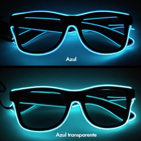 Óculos LED neon