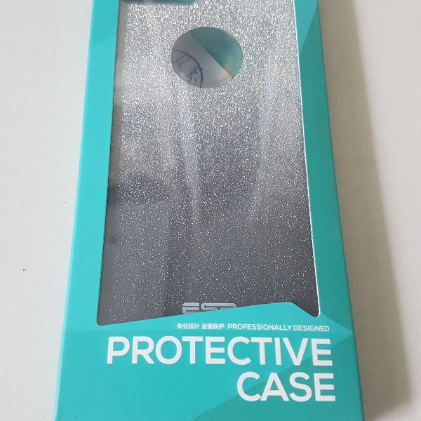 esr iphone 7 plus capa ombre black glitter