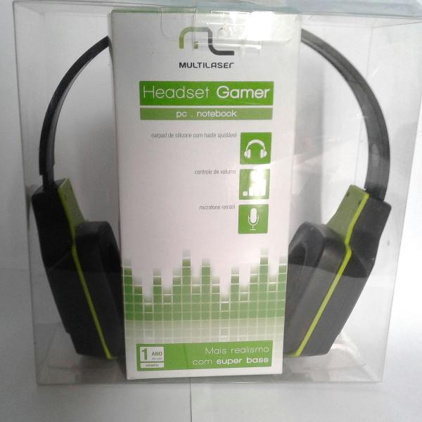 fone de ouvido headset gamer