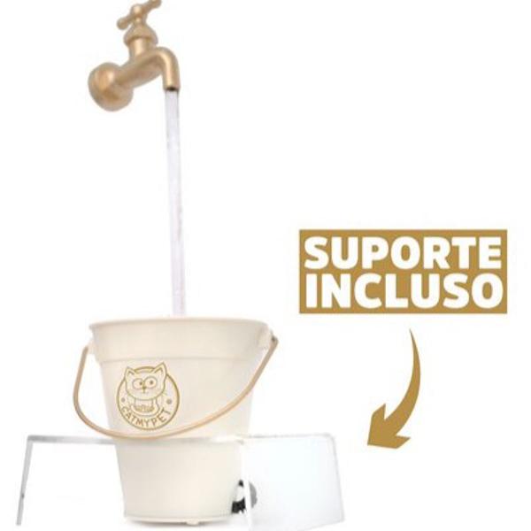 fonte bebedouro torneira mágica para gatos cat my pet