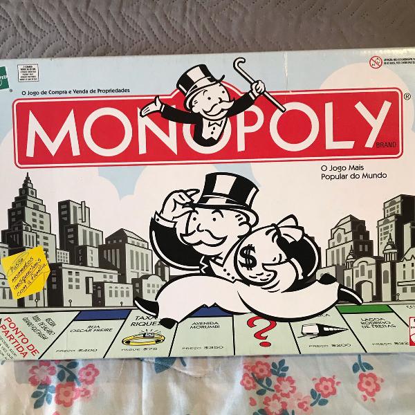 jogo de tabuleiro monopoly clássico