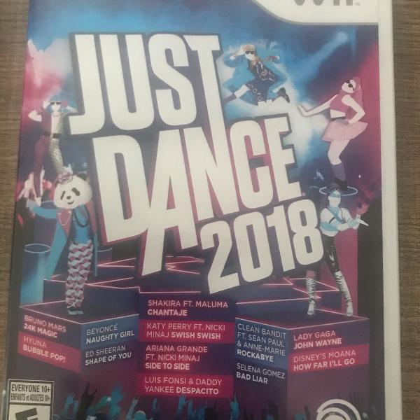 jogo just dance 2018 para wii
