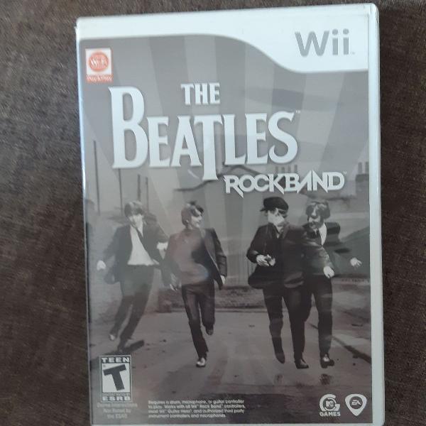 jogo the beatles rockband wii