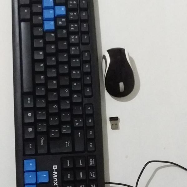 kit teclado mais mouse gamer profissional