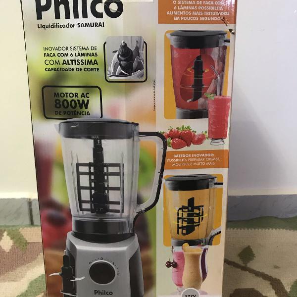 liquidificador philco samurai novo