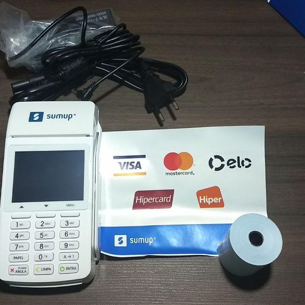 máquina de cartão de crédito sumup total imprime