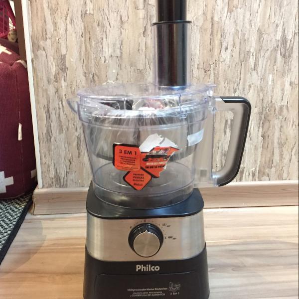 multiprocessador philco master kitchen inox