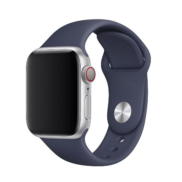 pulseira apple watch azul meia-noite