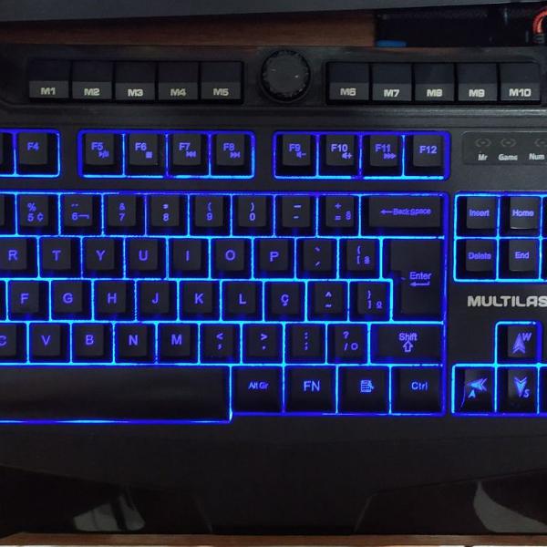 teclado gamer warrior