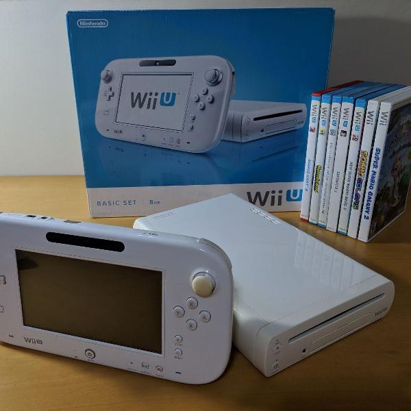 wii u + jogos!