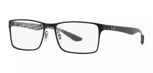 Armação Oculos Grau Ray Ban Rb8415 2848 Preto Fibra