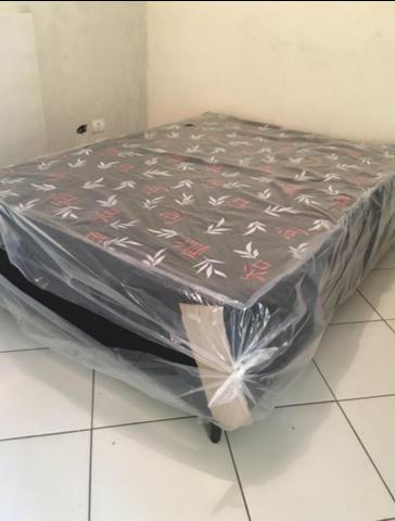 Cama box casal