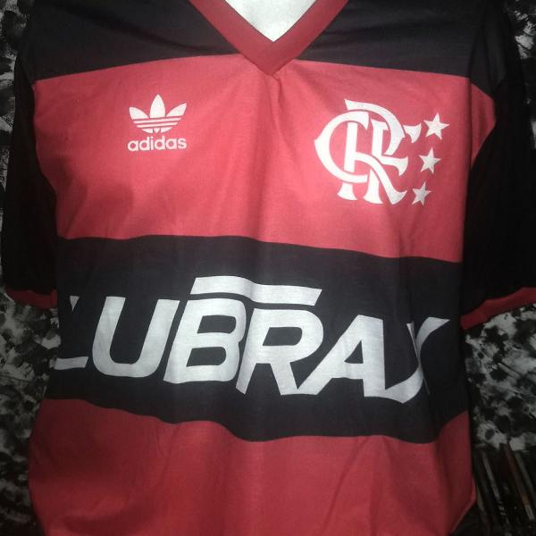 Camisa Retrô do Flamengo Década 80