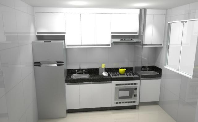 Cozinha armário Planejado 100% MDF. S/ a pedra