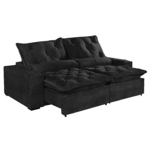 Pronta enterga - Sofa retratil e reclinavel elegance 2.30m