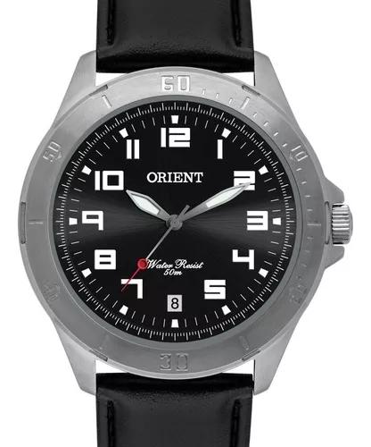 Relógio Orient Masculino Couro - Mbsc1032 G2px
