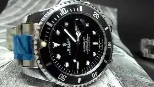 Relógio Submariner Masculino Preto Azul Pronta Entrega