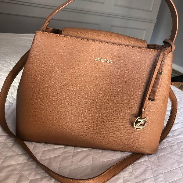 bolsa caramelo arezzo