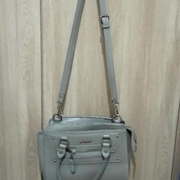 bolsa cinza linda