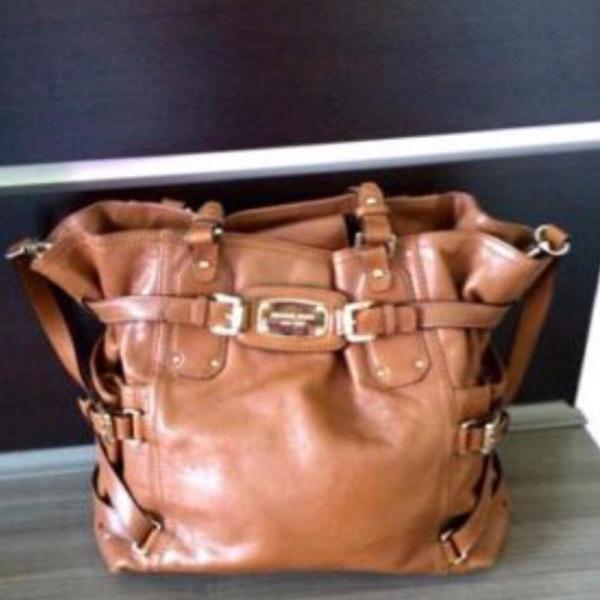 bolsa em couro michael kors