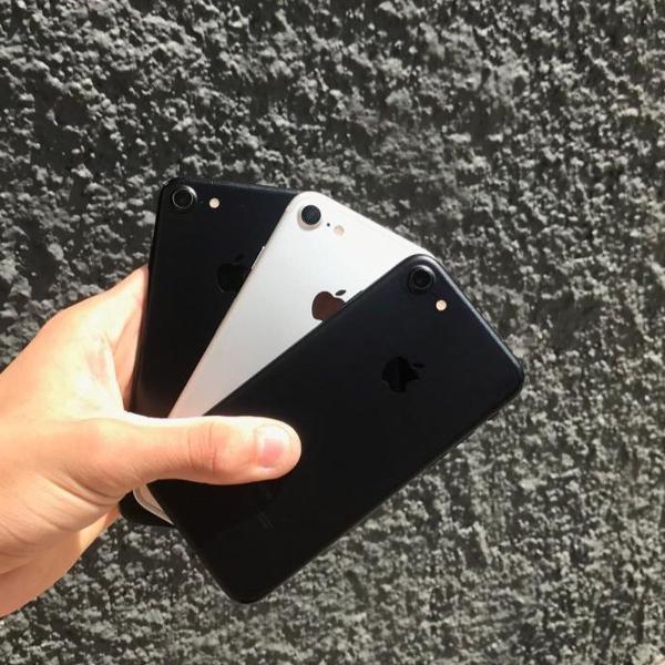 iphone 7 cor black matte 32gb seminovo