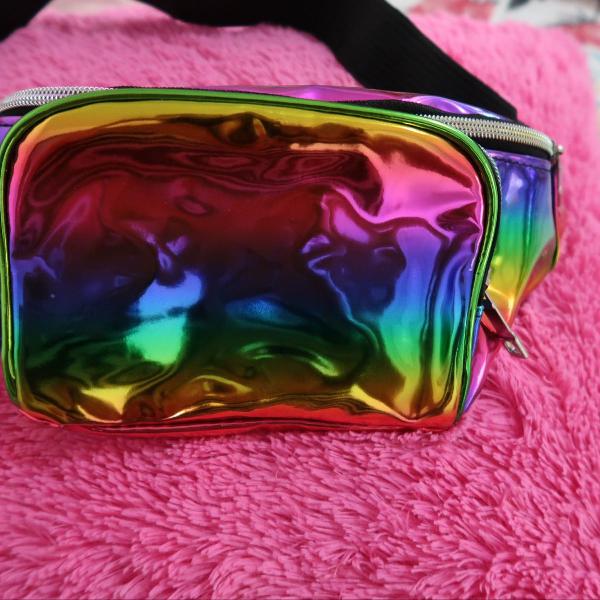 pochete multicolorida