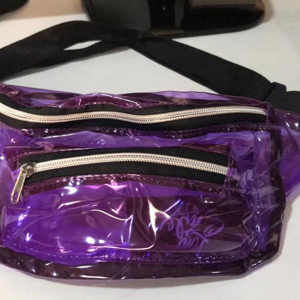pochete transparente