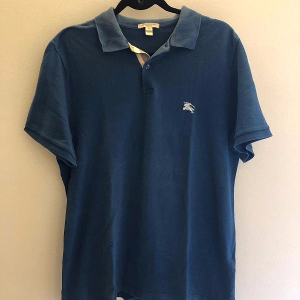 polo burberry azul belíssima